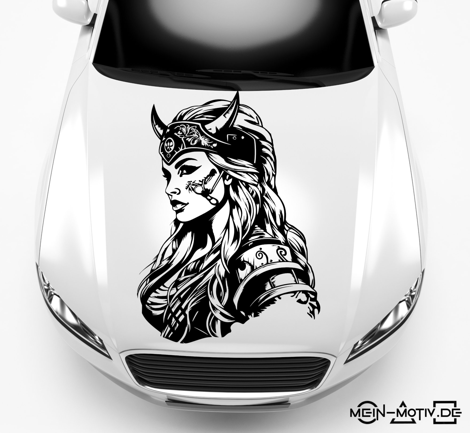 Aufkleber 46380 Wikinger-Frau 1